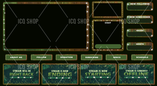 Fairy Light : static Overlay pack