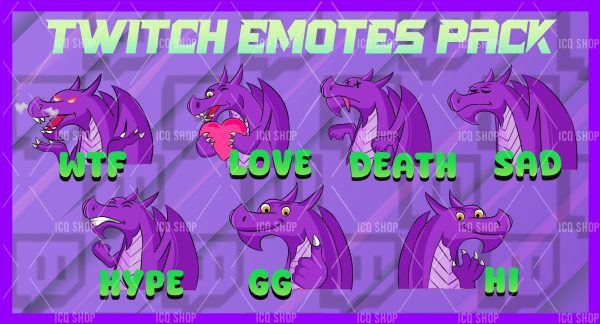 Dragon- Emotes