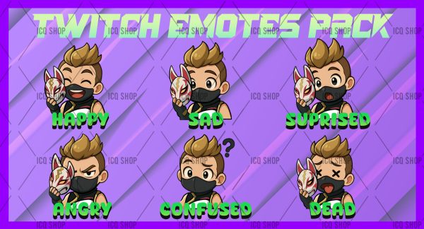 Drift Chibi Emotes – Fortnite-Inspired Fun!