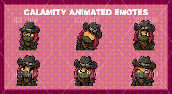 Calamity-Fortnite-Chibbi Animated Emotes